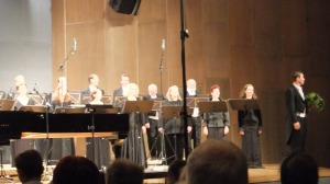 Schlussapplaus im Mozartsaal für das SWR Vokalensemble (Foto: U. Kammerer)